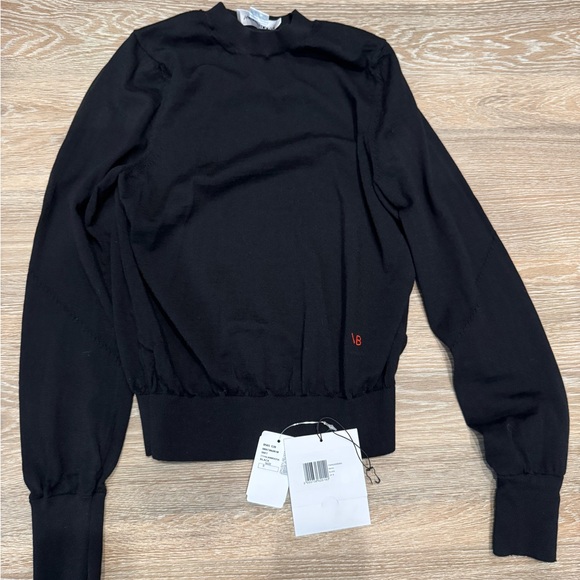 Victoria Beckham Black Sweater S - Picture 1 of 12